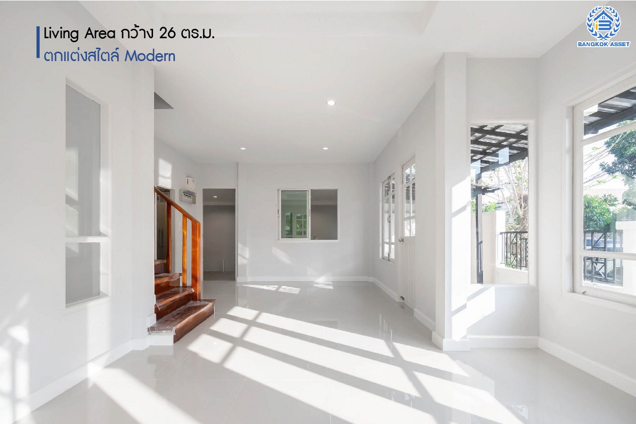 บ้านมือสองตกแต่งใหม่ ทาวน์เฮ้าส์หลังใหญ่ระดับบ้านแฝด! ม.ดรีมเพลส กาญจนาฯ-ราชพฤกษ์ เนื้อที่ 31 ตร.ว. ฟังก์ชัน 3 ห้องนอน 2 ห้องน้ำ Facilities ครบครัน พร้อมตอบโจทย์ทุกการเข้าอยู่ บนทำเลที่เชื่อมต่อหลายเส้นทาง ถนนราชพฤกษ์ ,พระราม5 และบรมราชชนนี ใกล้ทางด่วน "ศรีรัช"